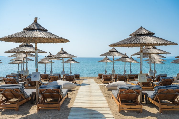 beachbar halkidiki pasir